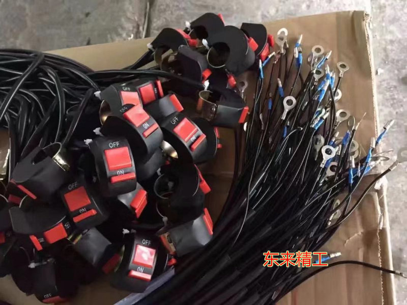 170耀虎汽油微耕机配件 威马汽油松土机配件 1.2米双线熄火开关