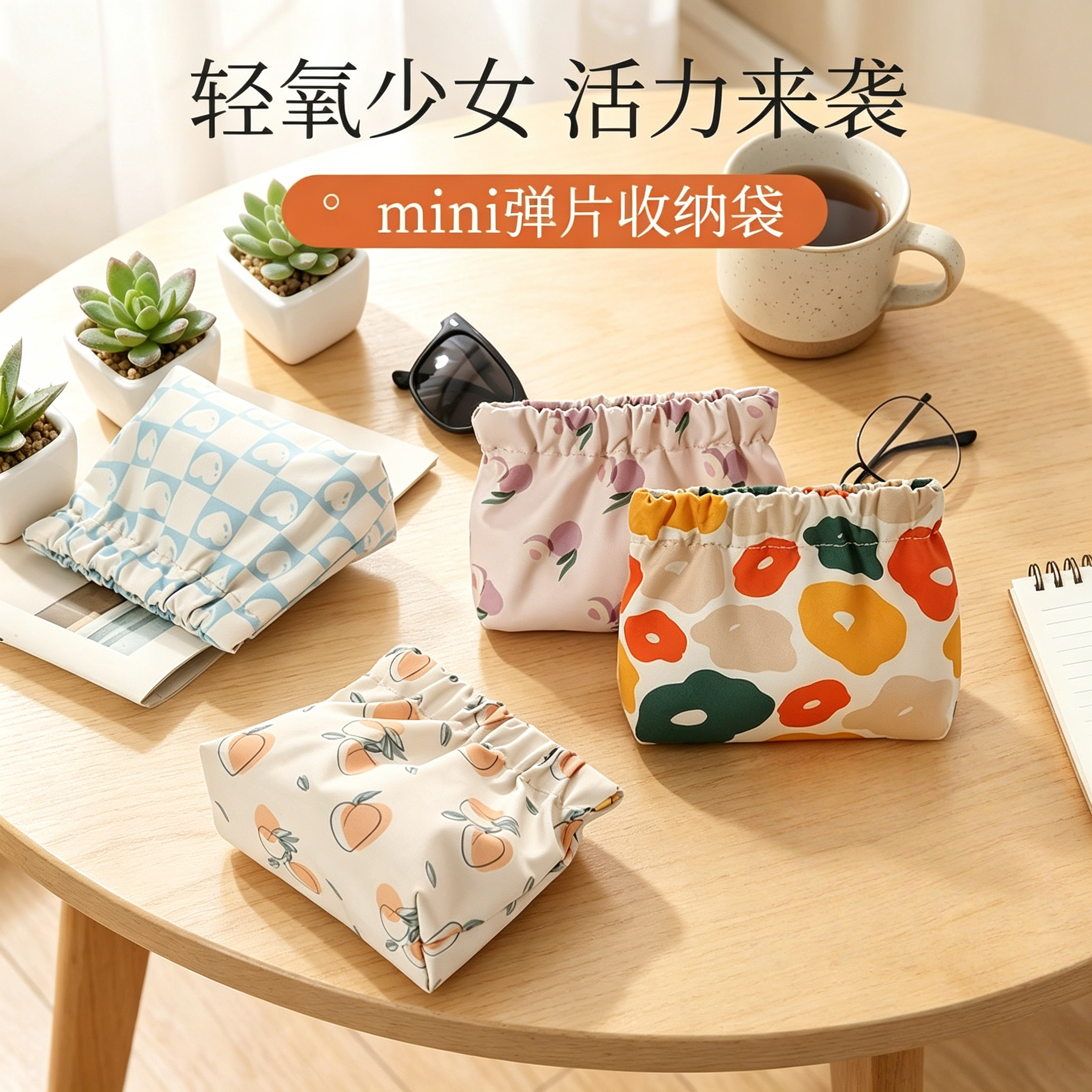 零钱钥匙口红卫生巾收纳包