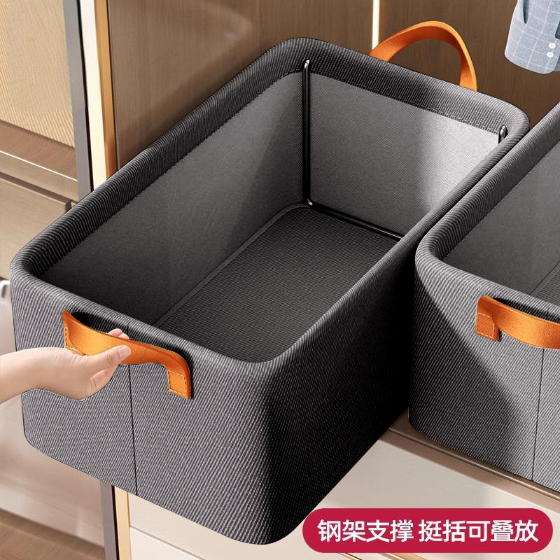 衣服收纳箱衣柜整理盒子家用神器抽屉式可折叠布艺衣物裤子收纳筐