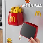 冰箱贴磁贴置物架专用磁力贴家用厨房壁挂式免打孔可爱磁吸收纳盒