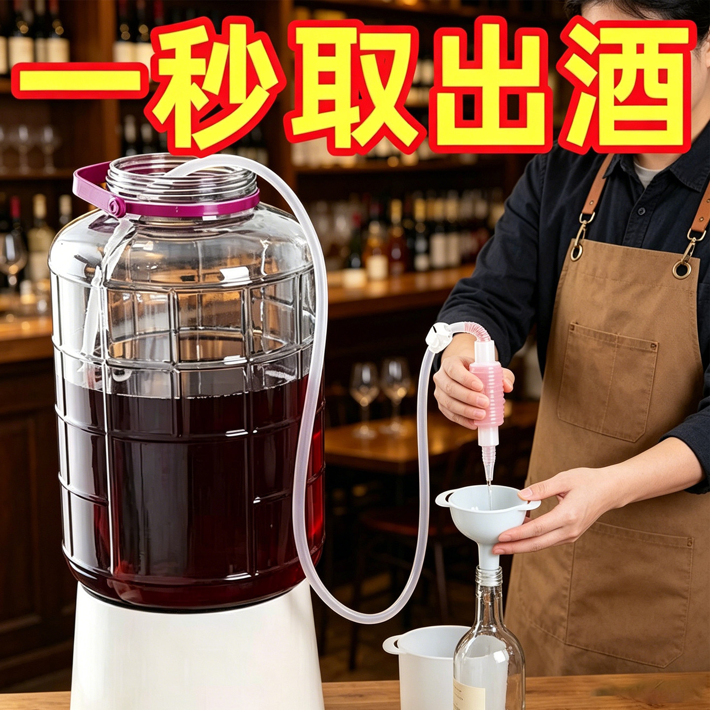 抽酒神器自吸打酒器白酒抽吸自动