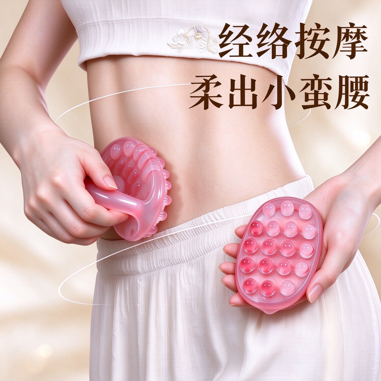 经络刷全身通用刷腹部揉腹仪刷肚子带脉按摩梳子经络疏通刮痧神器