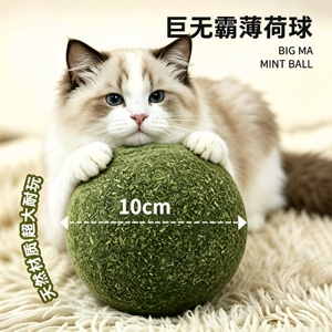 猫玩具超大猫薄荷球自娱趣味好物猫猫小猫逗猫棒宠物猫咪用品磨牙