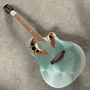 41寸单板民谣吉他 奥威逊Ovation款式24品 胶背木吉他 全新样品琴