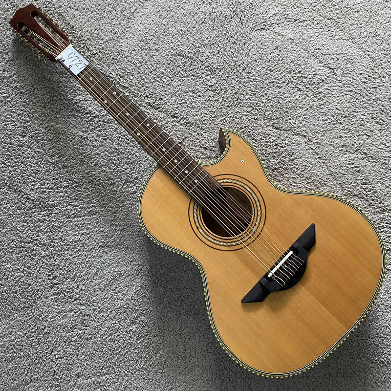 微瑕特价 10弦木吉他十弦民谣琴 墨西哥品牌台产 云杉木单板 电箱