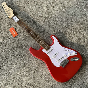 Harley Benton电吉他 ST单摇琴 新年红 22品金属摇滚 练习进阶 新