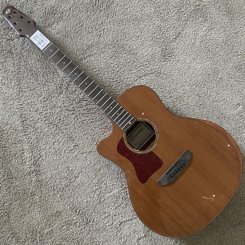 CARAYA歌莉娅单板民谣 41英寸红松木面单电箱琴半成品无配件DIY用