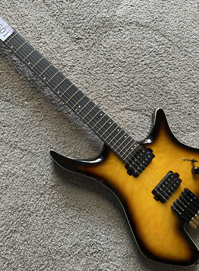 无头电吉他 24品玫瑰木指板3拼枫木琴颈 外贸 Alder桤木琴体 库存