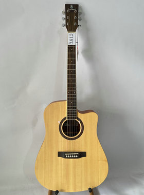 FineLegend正品原装 41英寸单板木吉他 云杉木面单民谣 微瑕特价