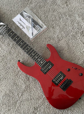 Jackson JS11电吉他 初学进阶自学培训用琴杰克逊大牌 金属红22品