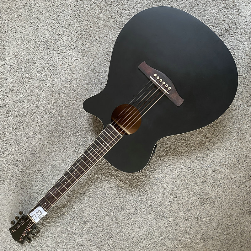 IBANEZ电箱吉他40英寸依班娜木吉他哑黑色20品挡标正品琴代工库存