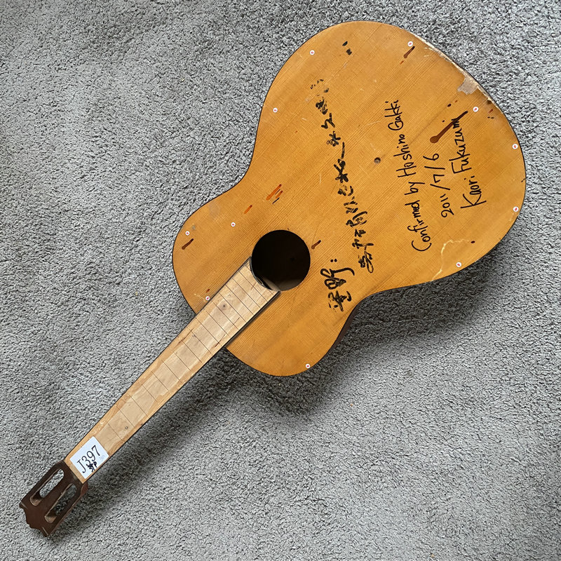 依班娜古典吉他39英寸IBANEZ样品琴半成品DIY组装装饰用吉他瑕疵