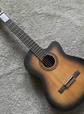 德国Zoller古典吉他 佛拉门戈全单板木吉他 台产 日落色 库存微瑕