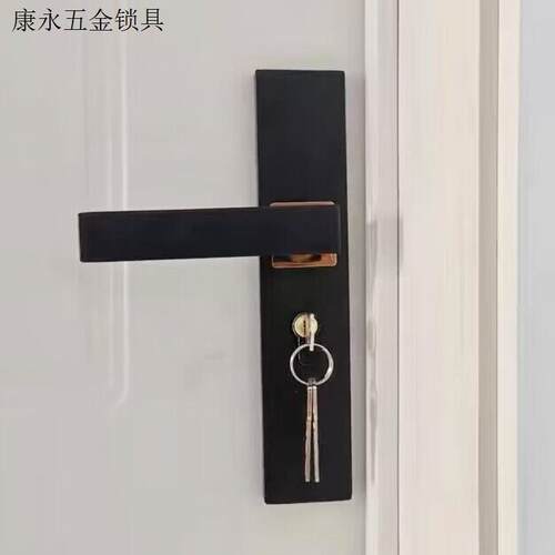 家用通用静音木门锁换锁