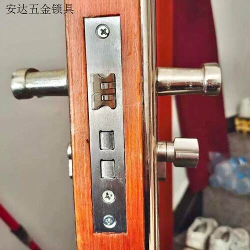 大小50木门铜芯58锁舌锁体室内门通用型房门卧室门锁锁芯家用锁.