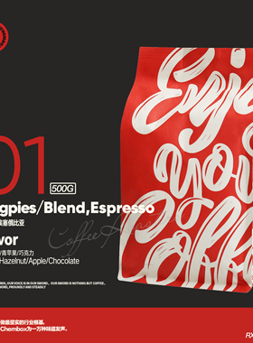 CHEMBOX  喜鹊 Magpies 意式浓缩拼配 牛奶咖啡 咖啡豆咖啡粉