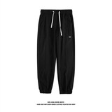 K007-P30春夏男士抽绳直筒束脚裤修身休闲运动百搭九分卫裤，男装休闲裤，电商C309A