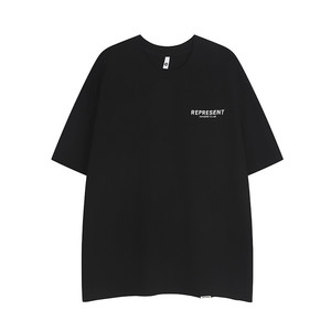 T7713-P35 棉 270克重抖音得物品质潮牌简约短袖T恤半袖体恤图片