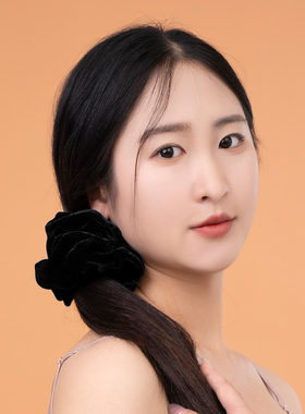 真丝丝绒大肠发圈桑蚕丝