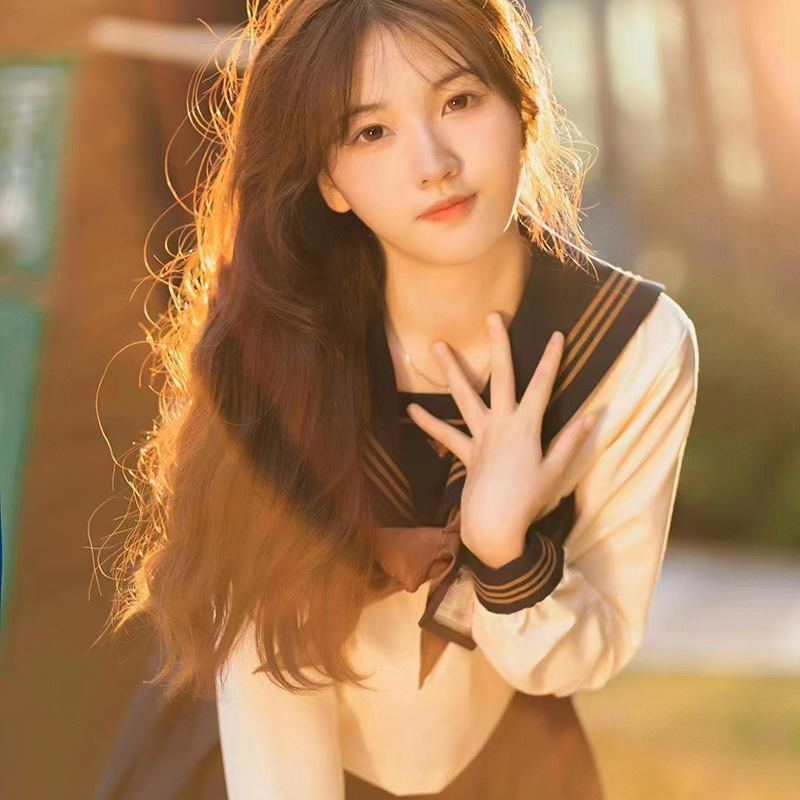 茶羽中日系茶三本JK制服