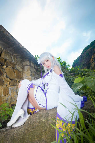 漫云涧从零开始的异生活 艾米莉亚cosplay女装全套服装定制 - 封面
