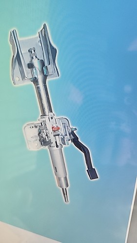 江铃游骑侠方向机转向管柱上段皮卡方向机配件原厂