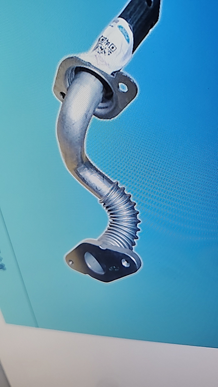 适用福特新全顺V362江铃途睿欧 EGR废气管循环管不锈钢排气管原装