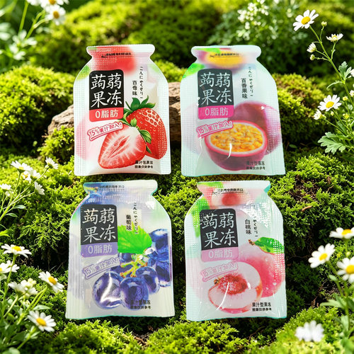 蒟蒻果冻低卡0脂肪小包装吸吸冻