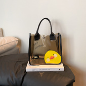 2025新款 卡通可爱防水手提化妆包洗漱包健身瑜伽袋上班手拎通勤包