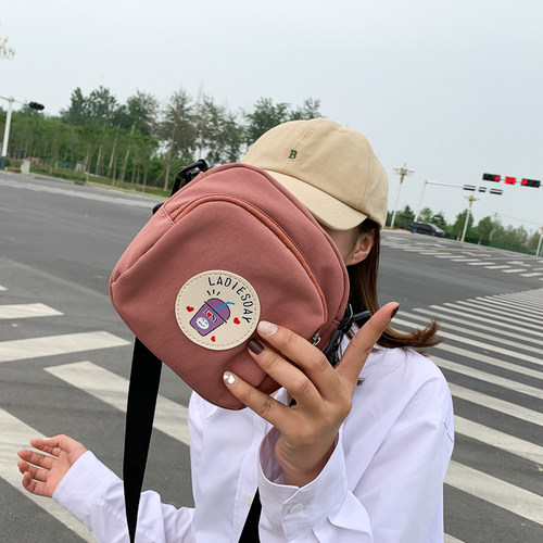 韩国新款少女软妹卡通风单肩包