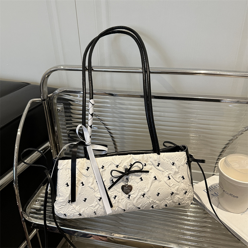 新款时尚手提包蝴蝶结单肩包