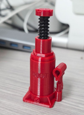 创意摆件千斤顶显卡支架手办显卡竖装支架机箱显卡支撑支架3D打印