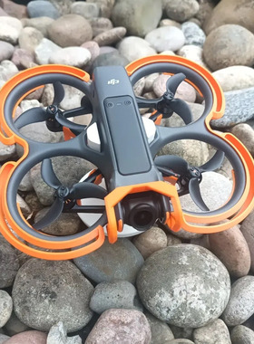 防撞套适用大疆dji Avata 2无人机镜头保护防撞增高脚架改装配件