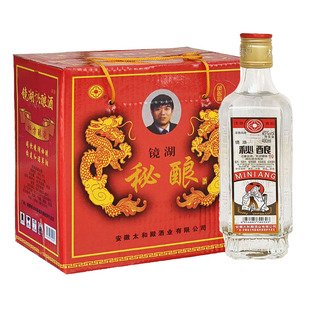 新版镜湖秘酿酒安徽阜阳太和殿酒业浓香型白酒45度490ml秘方酿造