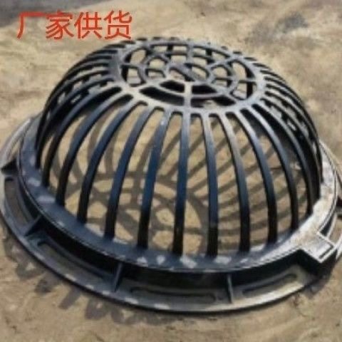 球墨铸铁井盖雨水收集井盖涡轮篦子渗透井截污挂篮