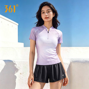 361度泳衣女分体2026新款爆款保守遮肚显瘦游泳馆专用高级感泳装