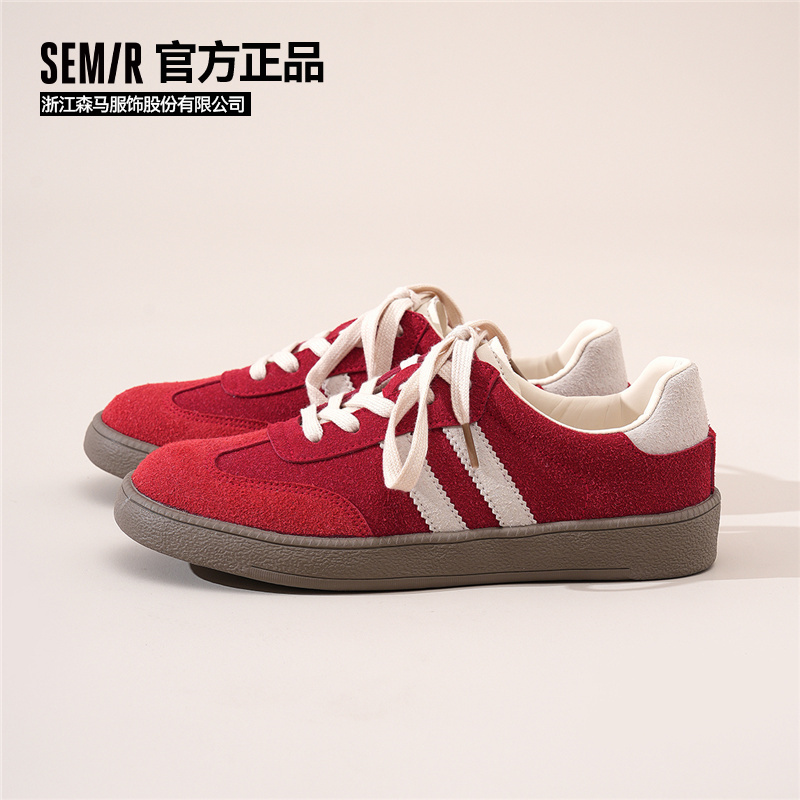 semir平底爆款德训鞋女