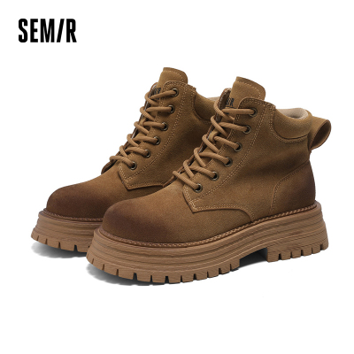 Semir官方正品女鞋马丁靴