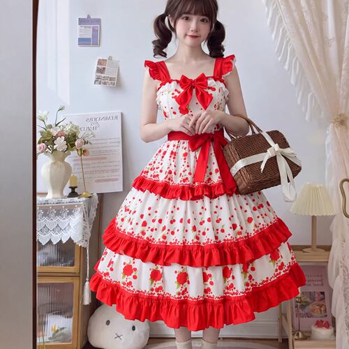 玫樱之恋Lolita洋装芭蕾风