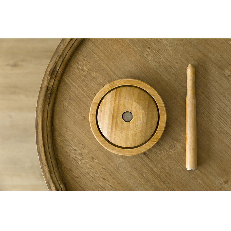 苏苏姐家毛线轴可转动 架立式手工针织编织工具圆柱竹子可拆卸