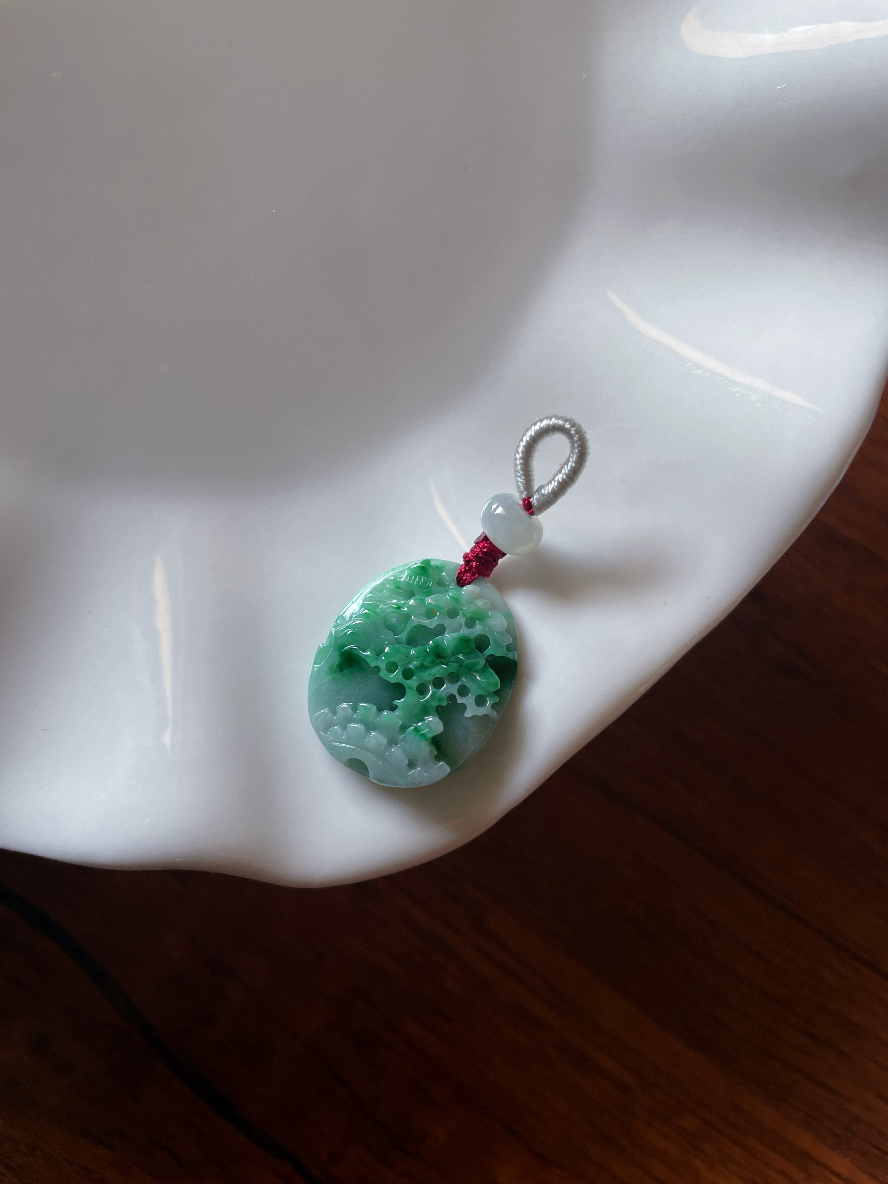 天然翡翠A货山水玉牌招财护身小巧精致锁骨吊坠玉佩手机挂件玉坠,饰品/流行首饰/时尚饰品新,项坠/吊坠,淘宝优惠券,粉丝福利购,淘宝优惠卷