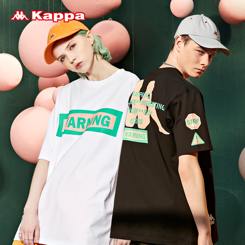 Kappa¿¨ÅÁÒÕÊõ¼ÒºÏ×÷ÇéÂÂÄÐÅ®¿îÔ˶¯¶ÌÐäÏļ¾°ëÐäTÐô2019пî
