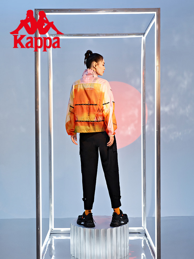 KAPPA KAPPA MARS 자켓 여성 스포츠 방풍 여름 캐주얼 스킨 자켓 카디건 탑 NEW