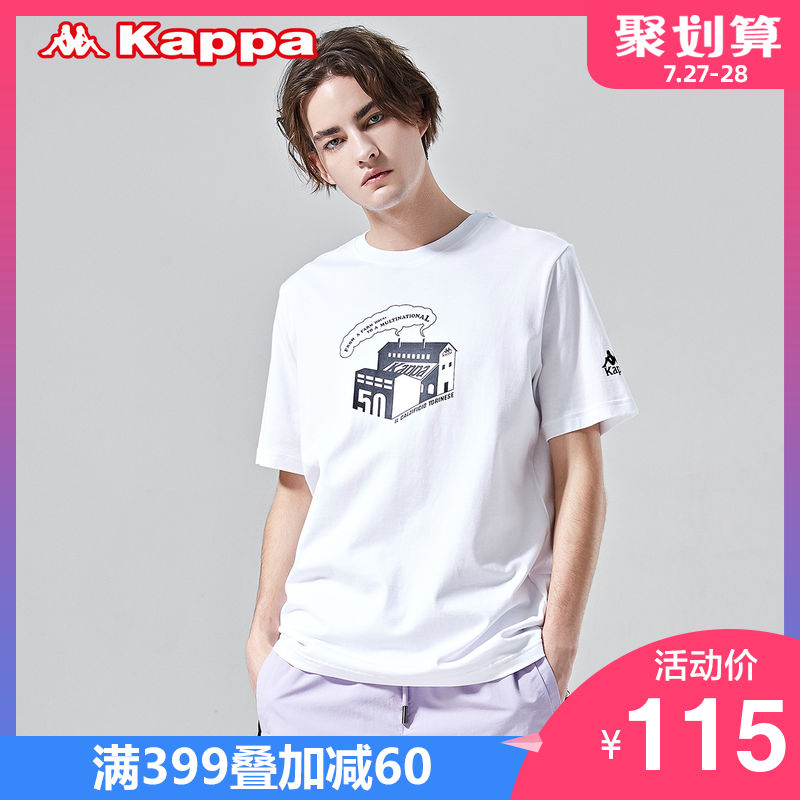 Kappa¿¨ÅÁ ÄпîÔ˶¯¶ÌÐäÐÝÏÐÓ¡»¨TÐôÏļ¾°ëÐä 2019пî|K0912TD69