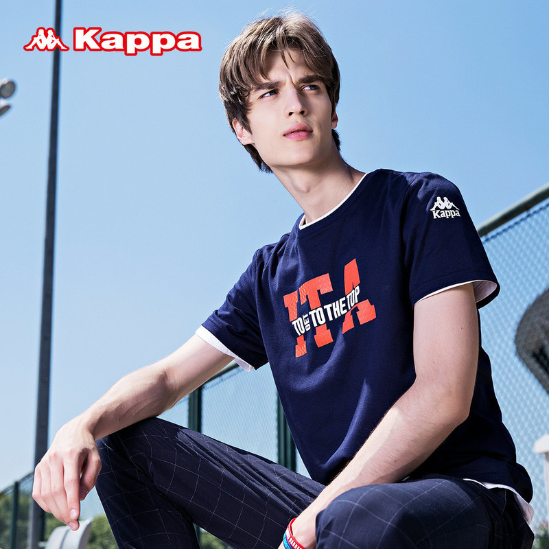 »ÝKappaÄÐÔ˶¯¶ÌÐä ±³¿¿±³½¡ÉíÒÂÍ¸ÆøTÐôÐÝÏÐÊæÊÊÎüº¹´¿ÃÞtÐô