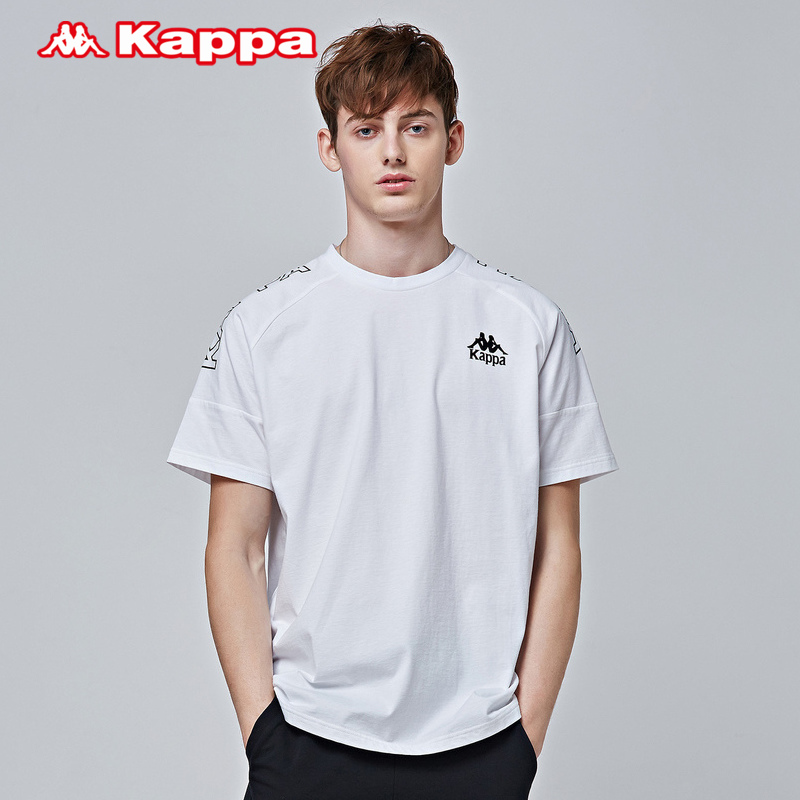 kappa¿¨ÅÁÔ˶¯TÐôÄÐ×Ó¶ÌÐäÏļ¾Ð¿îÐÝÏÐÊæÊʰëÐäÔ²Áì¿íËÉ´¿ÃÞÉÏÒÂ