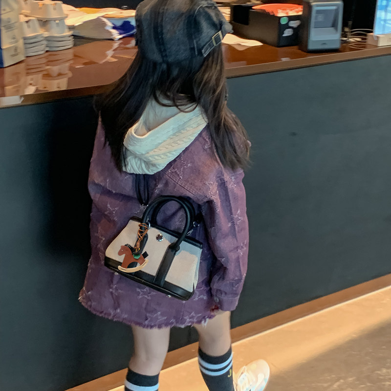 韩版儿童包包2026新款时尚可爱女童手提斜挎包洋气百搭迷你花园包