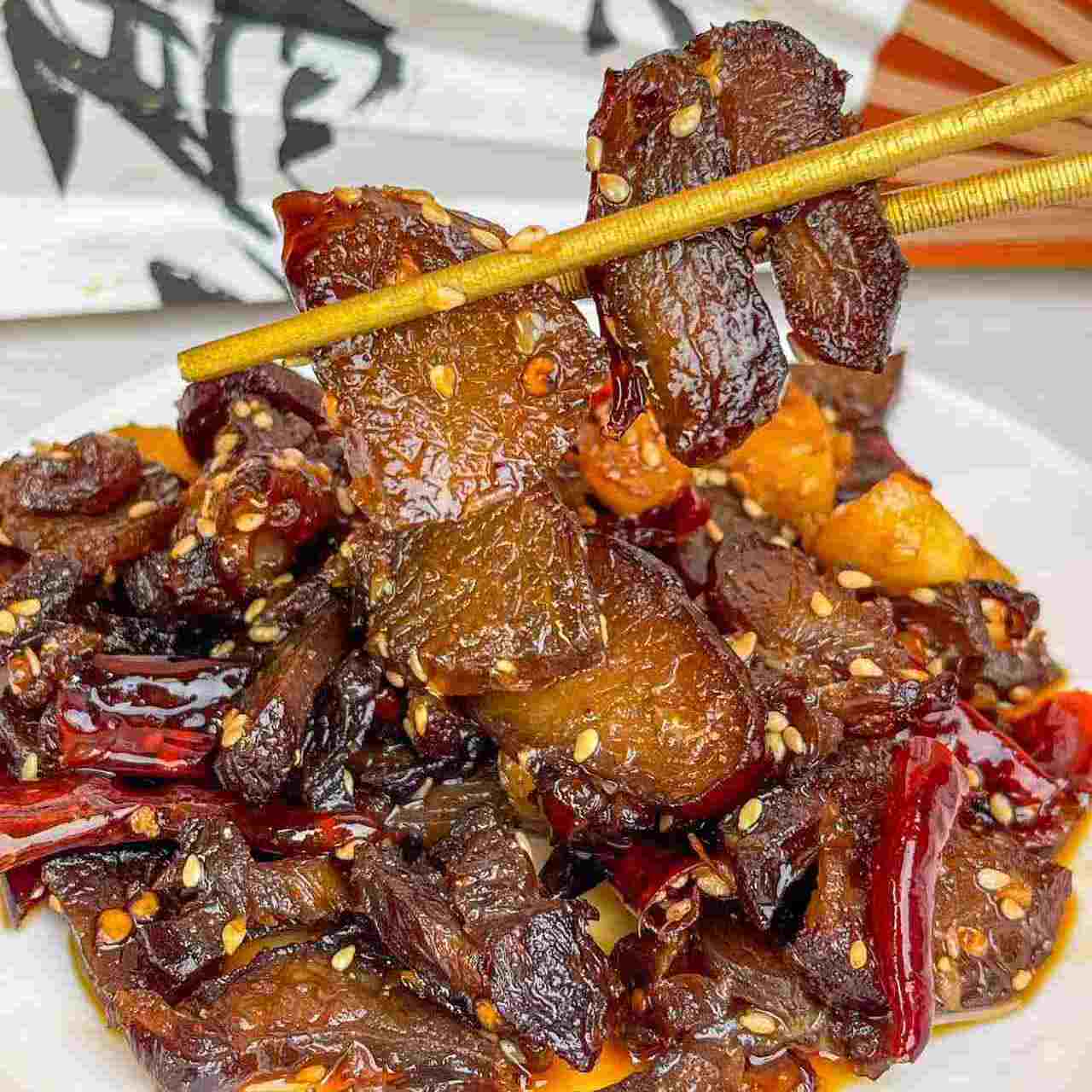 冯家榜烟熏手工无防腐火鸡腿零食