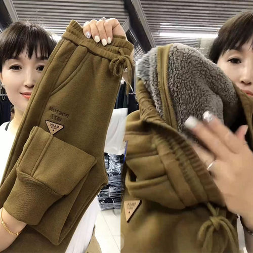 高腰百搭休闲裤显瘦潮流