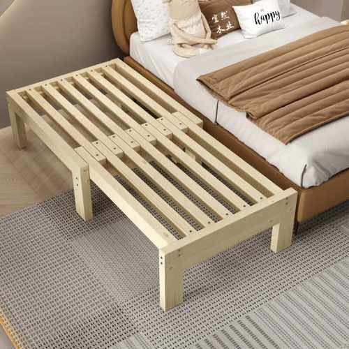 沙发床宣然木业实木抽拉小户型